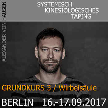 SKT-Seminar GK 3 Wirbelsule (Grundkurs) - Berlin 16.-17.09.2017